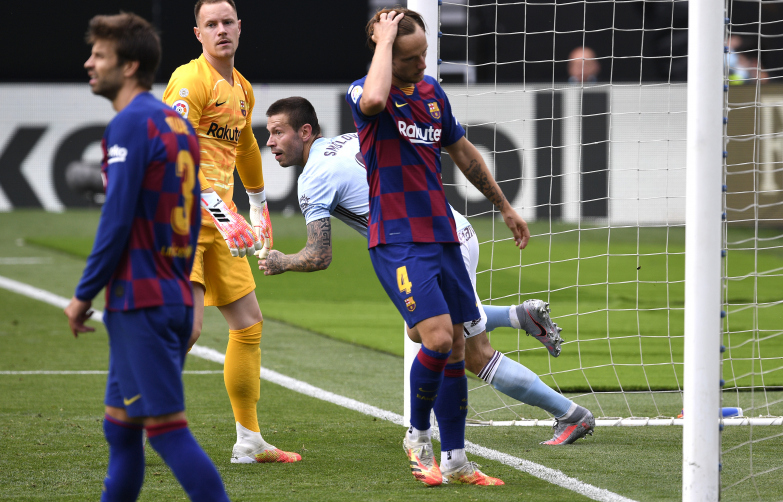 Barcelona gubi punkty na Balaídos, tytuł coraz dalej