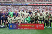 Show Andrésa Iniesty w Seulu; Barça Legends gromi Liverpool [WIDEO]
