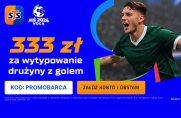 333 zł za gola Brazylii lub Maroko!