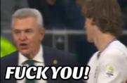 Javier Aguirre żartobliwie do Gordona: "fu*k you"