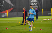 Robert Lewandowski trenował w ośrodku Legii Warszawa
