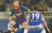 Jordi Alba: Jeśli my tracilibyśmy 19 punktów do Realu, w Barcelonie by nas zabili